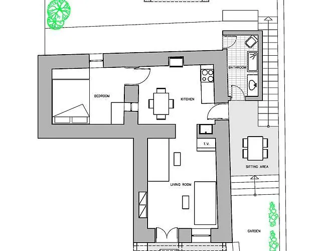 Hidesign Athens Traditional Stone House In Kea's Port Feriehus *